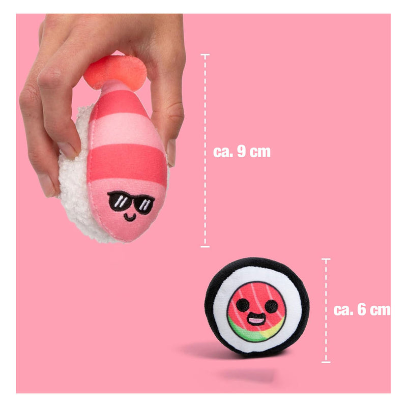 Afbeelding laden in galerijviewer, Just play emotional support sushi knuffels - kawaii pluche set
