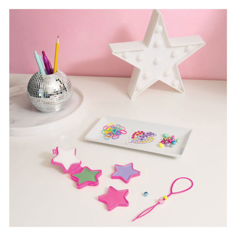 Afbeelding laden in galerijviewer, Make it real – star power hair styling set – mix match haarkrijt, haarjuwelen en kralen
