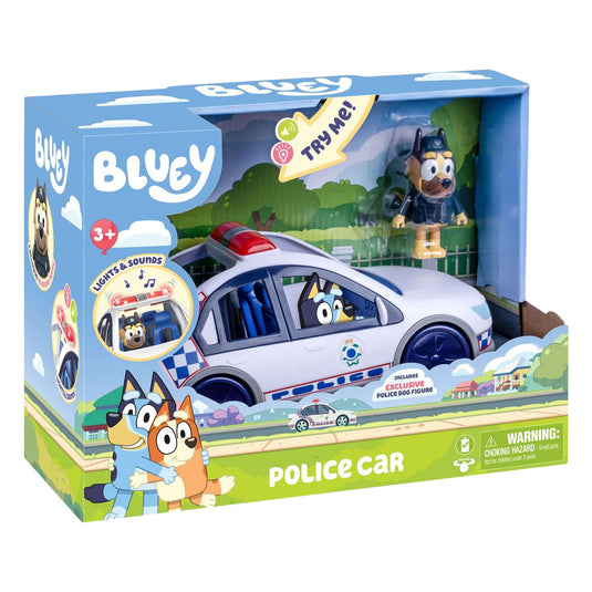 Moose bluey politieauto met licht geluid
