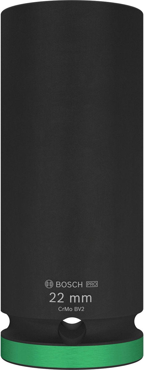 Bosch pro impact socket 1 2 22 mm diep - 2608003053