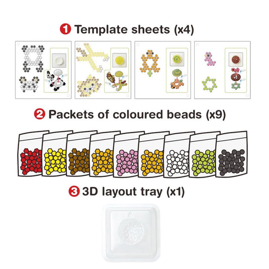 Aquabeads 3d dierenset