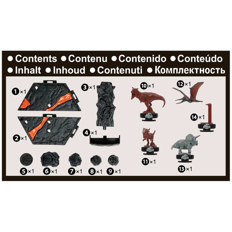 Afbeelding laden in galerijviewer, Epoch jurassic world volcano quake balansspel
