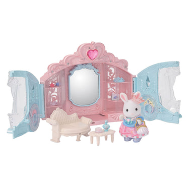Epoch sylvanian families 5758 schitterende kleedkamer