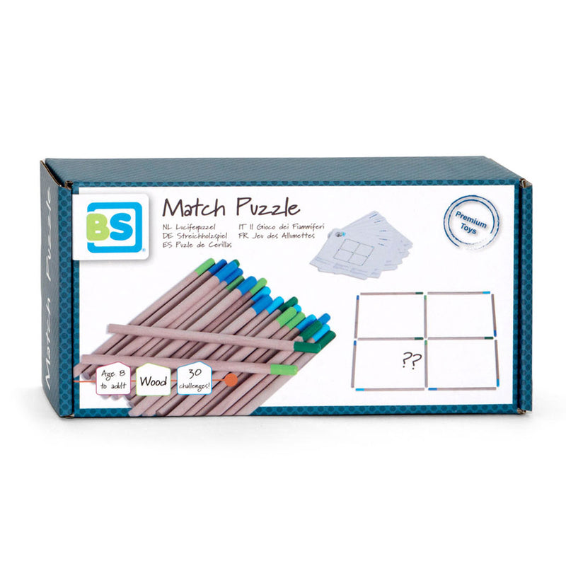 Afbeelding laden in galerijviewer, Bs toys lucifer puzzel - hout - vanaf 8 jaar - 30 mogelijkheden - educatief spel
