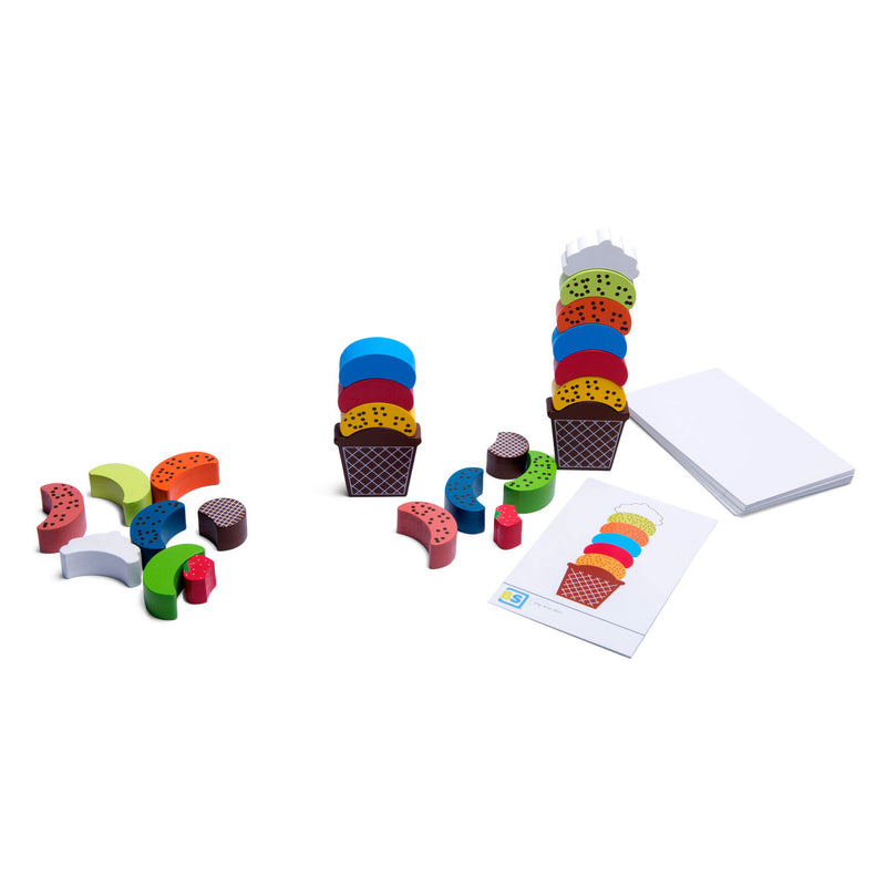 Afbeelding laden in galerijviewer, Bs toys ijs creaties hout - balans en stapelspel
