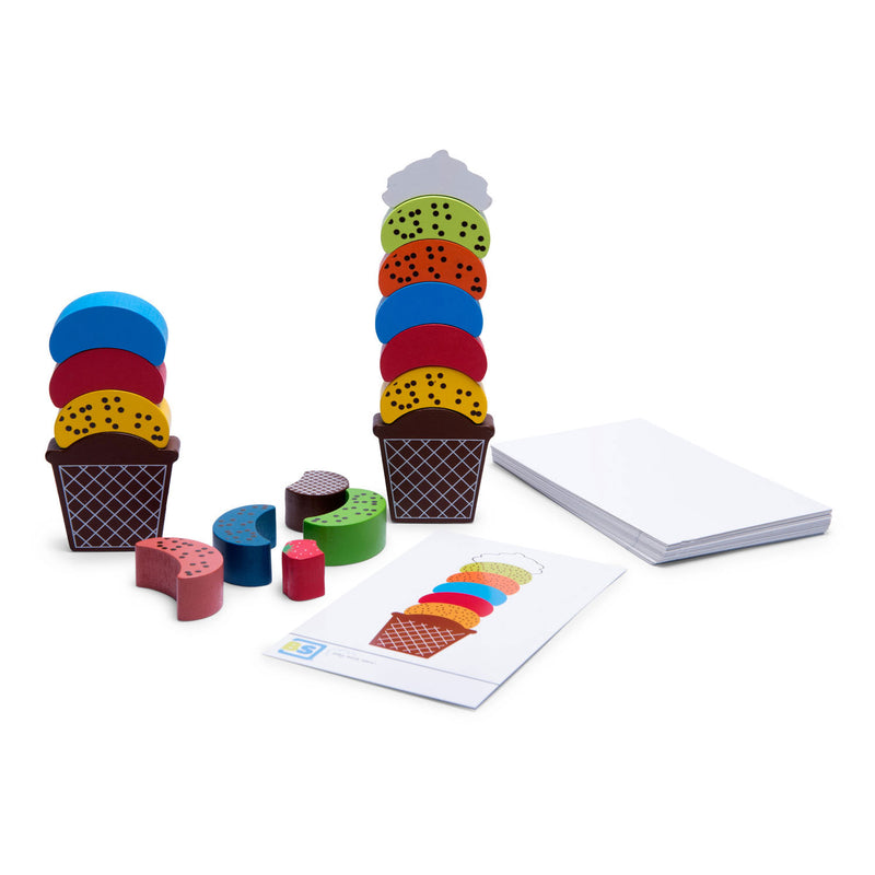 Afbeelding laden in galerijviewer, Bs toys ijs creaties hout - balans en stapelspel
