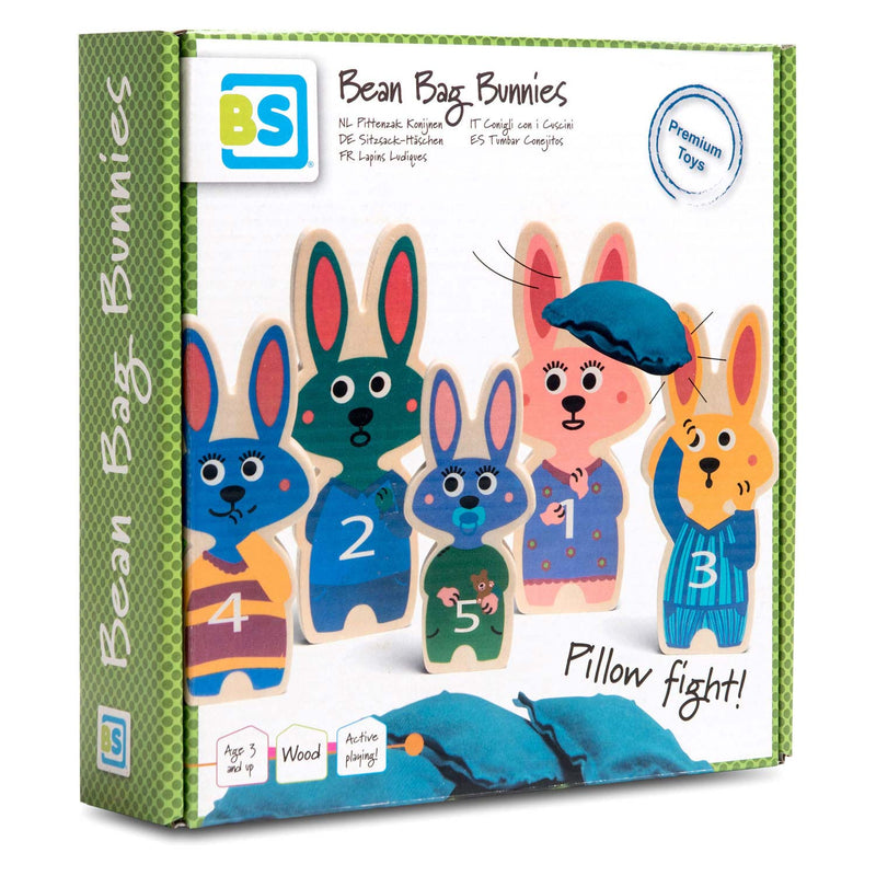 Afbeelding laden in galerijviewer, Bs toys balwerpen bunnies hout - werpspel
