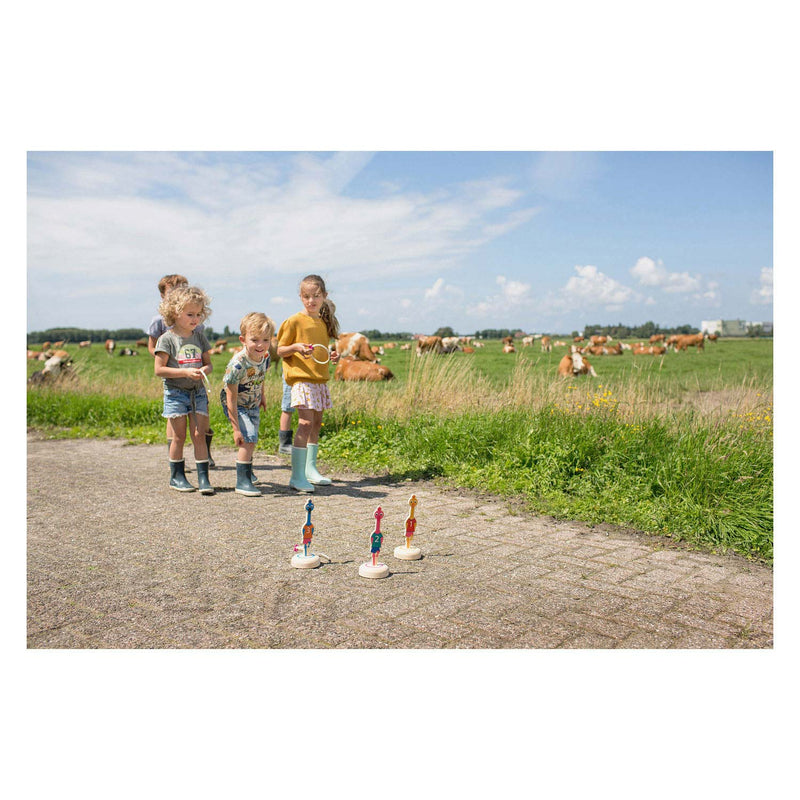 Afbeelding laden in galerijviewer, Bs toys ringwerpen vogels hout - werpspel
