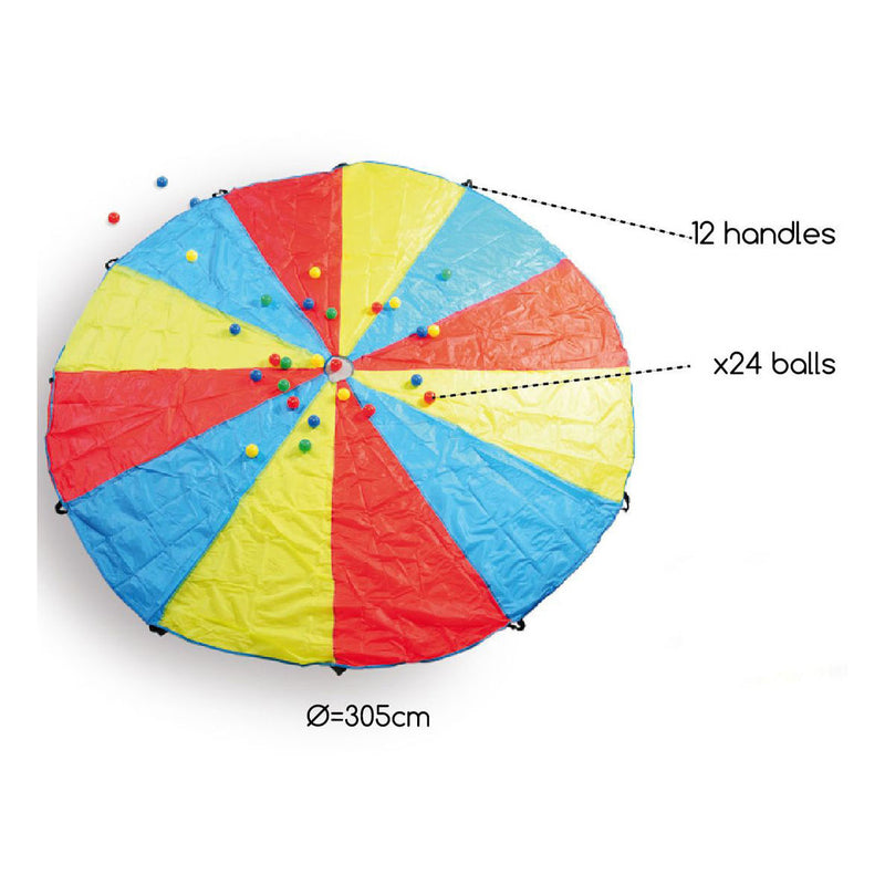 Afbeelding laden in galerijviewer, Bs toys parachute vang- en werpspel
