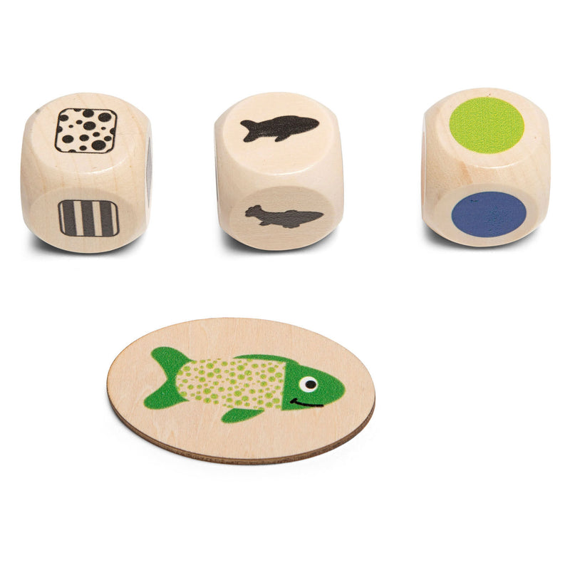 Afbeelding laden in galerijviewer, BS Toys Houten Spel Vind de Vis
