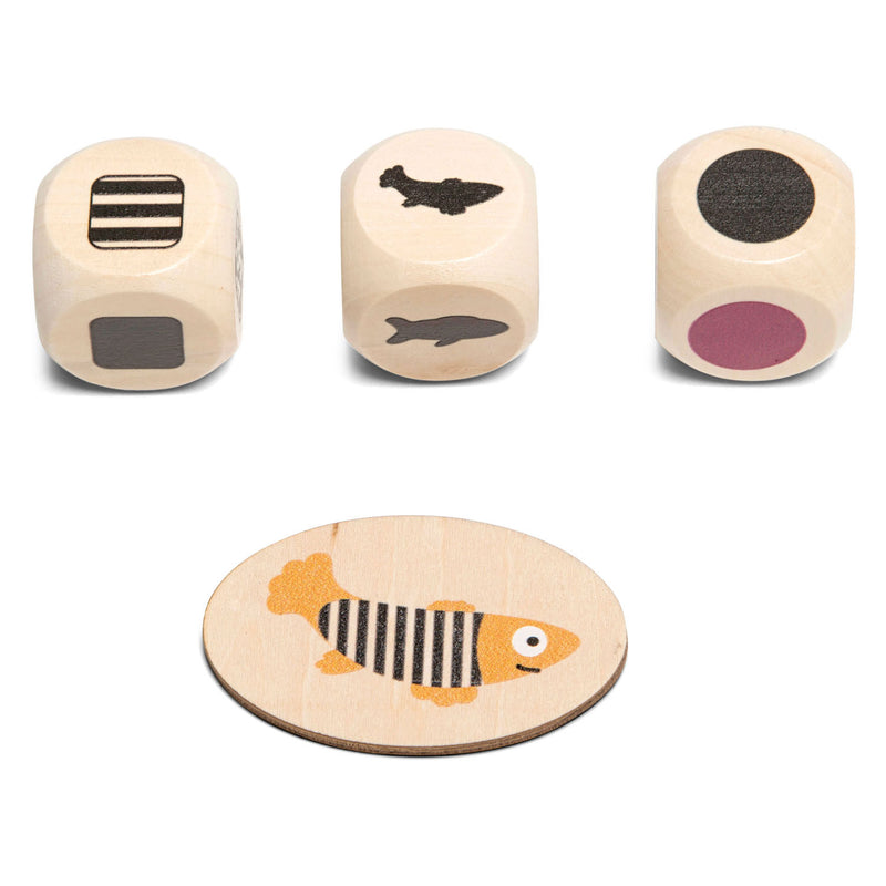 Afbeelding laden in galerijviewer, BS Toys Houten Spel Vind de Vis
