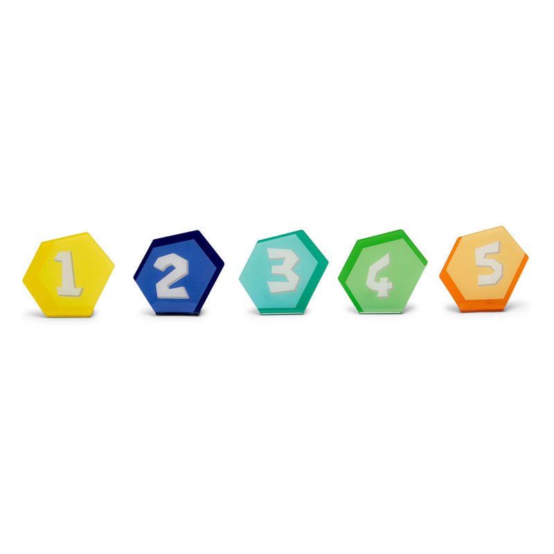Afbeelding laden in galerijviewer, Bs toys schiet 'm! elastiekpistool - hout - coördinatiespel - vanaf 6 jaar - 5 targets
