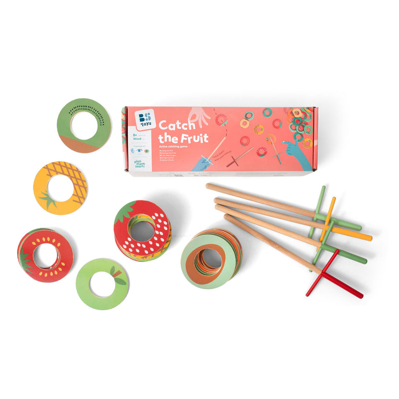 Afbeelding laden in galerijviewer, Bs toys vang het fruit vang- en werpspel, 31dlg.
