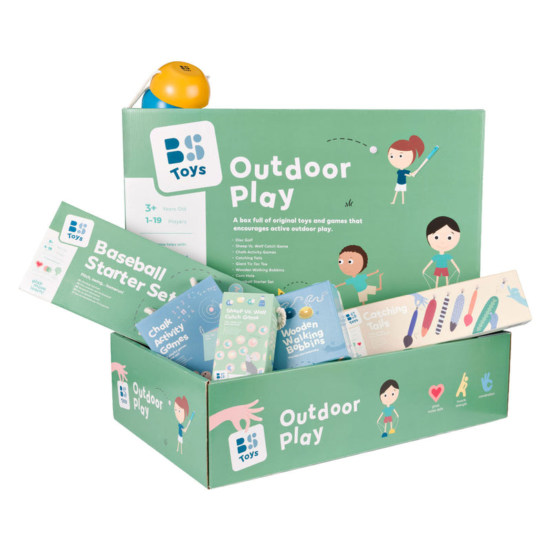 Afbeelding laden in galerijviewer, Bs toys bs toys outdoor play spelbundel – 8 actieve buiten- en binnen spellen voor kinderen

