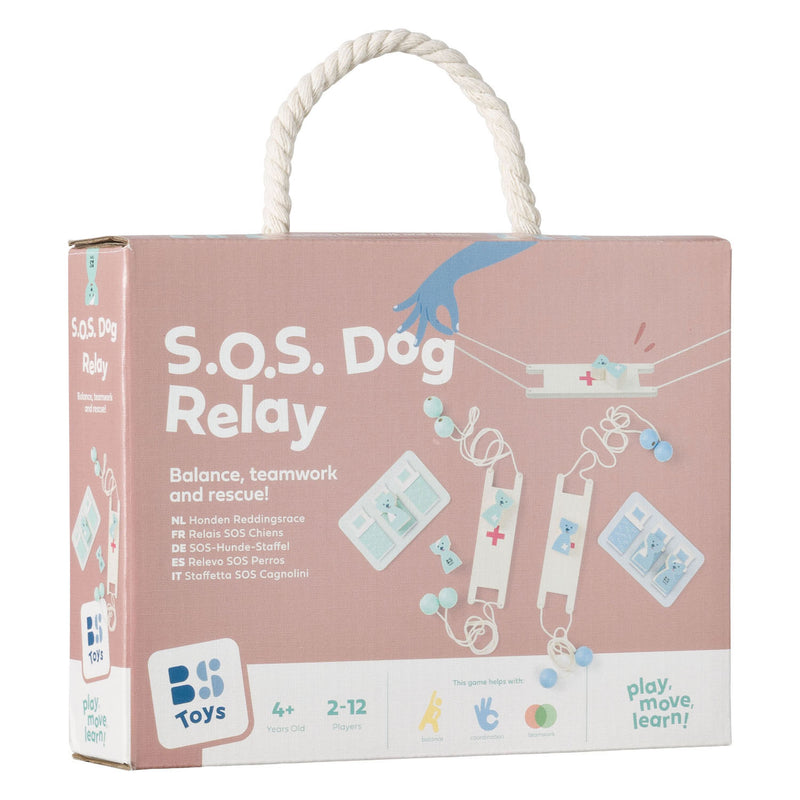 Afbeelding laden in galerijviewer, Bs toys – honden reddingsrace – educatief spel – samenwerking behendigheid – vanaf 4 jaar
