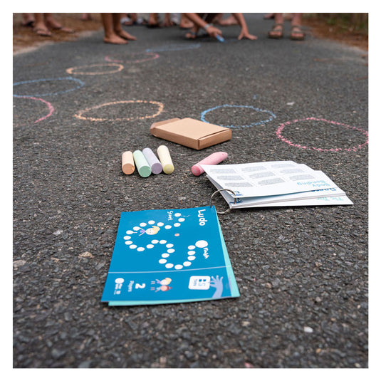 Bs toys actieve krijtspelletjes - 10dlg.