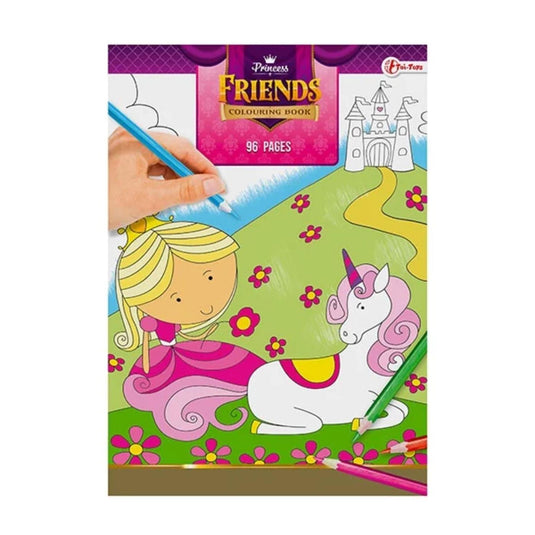 Toi-toys toi toys princess friends super kleurboek 96blz