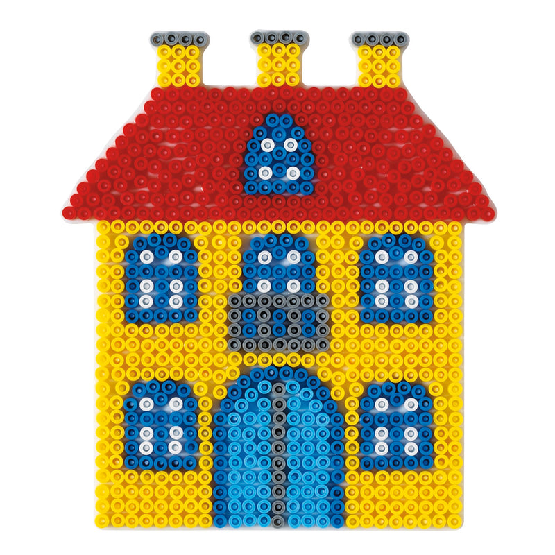 Afbeelding laden in galerijviewer, Hama midi strijkkralenbordje - huis
