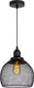 Lucide mesh - hanglamp - ø 22 cm - 1xe27 - zwart