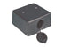 12v wandcontactdoos uni opbouw met deksel