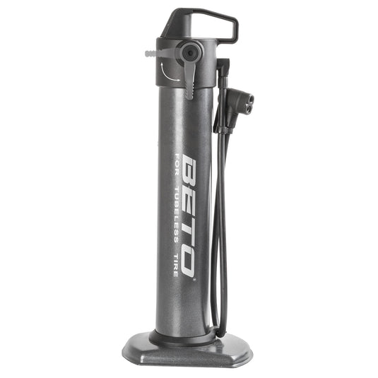 fietspomp universeel (av,dv,fv) 13 Bar staal grijs