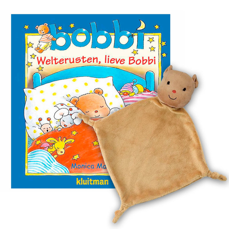 Afbeelding laden in galerijviewer, Uitgeverij Kluitman Welterusten, lieve Bobbi met Knuffeldoek
