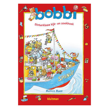 Uitgeverij kluitman bobbi sinterklaas kijk- en zoekboek