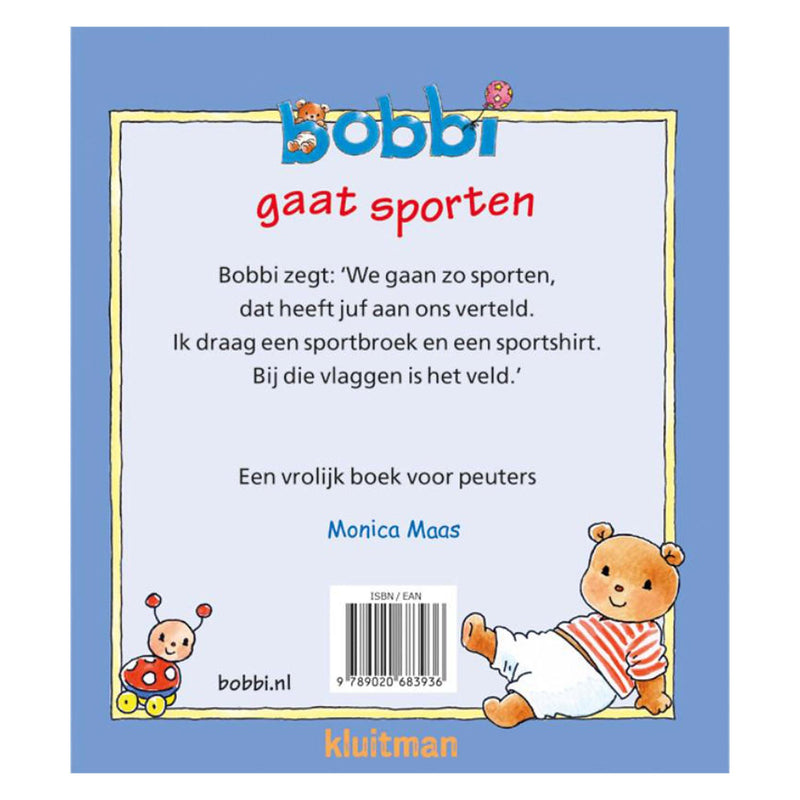 Afbeelding laden in galerijviewer, Kluitman bobbi gaat sporten hardcover- 32 pagina's
