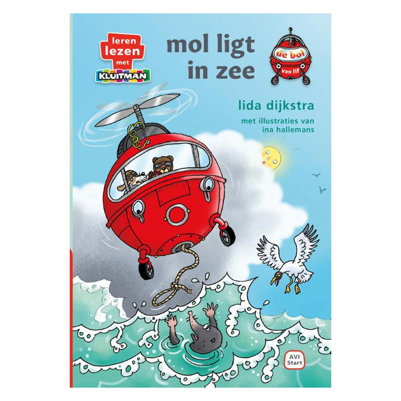 Afbeelding laden in galerijviewer, Uitgeverij kluitman mol ligt in zee - avi-start
