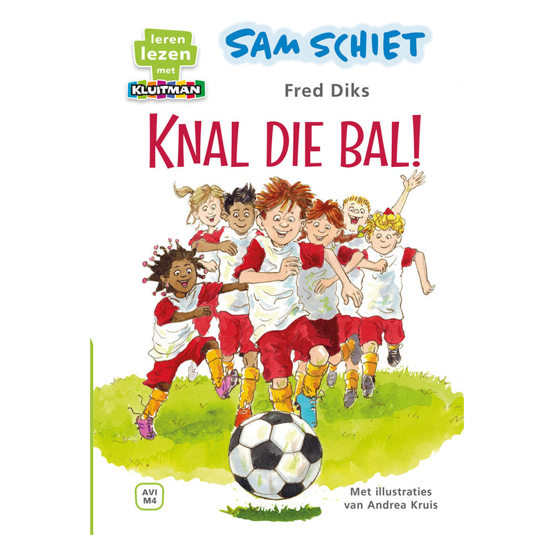 Afbeelding laden in galerijviewer, Uitgeverij kluitman sam schiet - knal die bal! avi-m4

