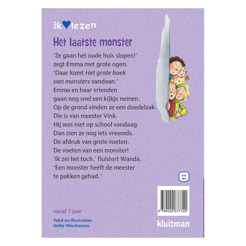Afbeelding laden in galerijviewer, Uitgeverij Kluitman Het laatste monster AVI-M4

