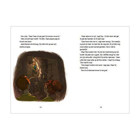 Uitgeverij kluitman dex durfal - het oog van ra - avi e4