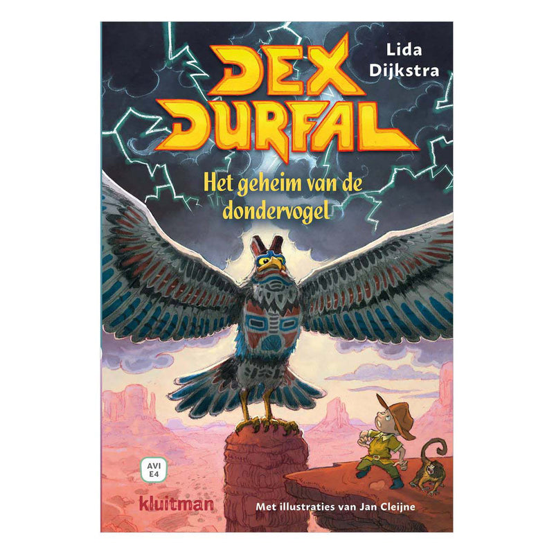 Afbeelding laden in galerijviewer, Uitgeverij kluitman dex durfal - het geheim van de dondervogel - avi e4
