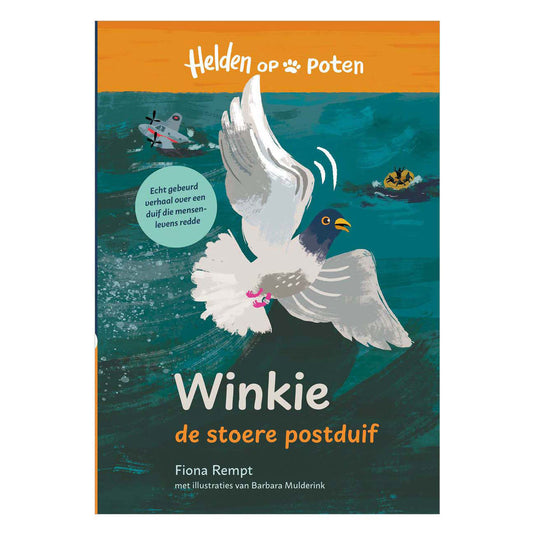 Uitgeverij kluitman winkie, de stoere postduif