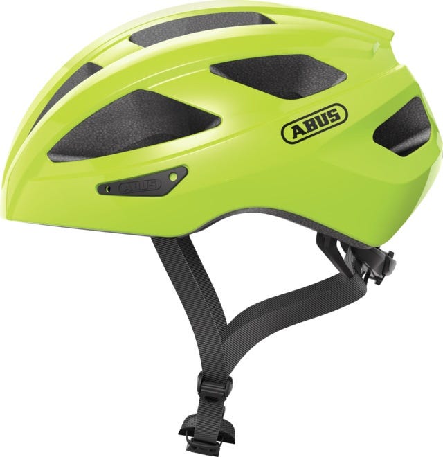 Afbeelding laden in galerijviewer, Abus helm MacatGoud signal Geel M 52-58cm
