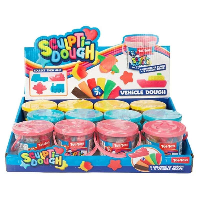 Afbeelding laden in galerijviewer, Toi-toys toi toys sculptidough kleiset in emmer

