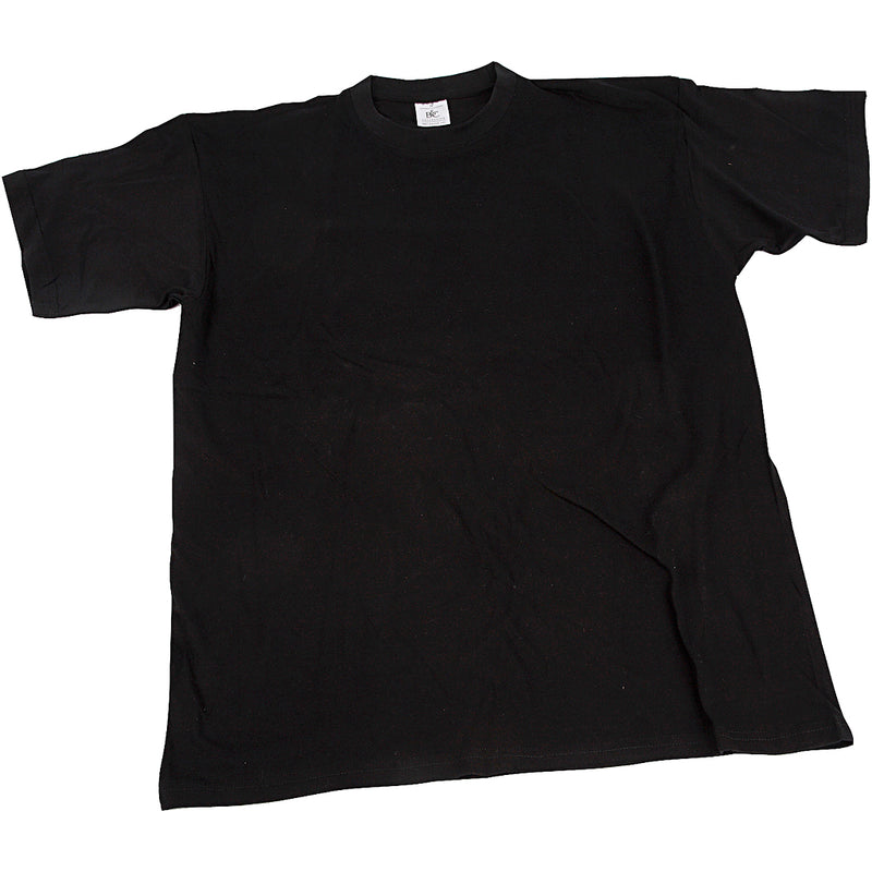 Afbeelding laden in galerijviewer, Https: www.cchobby.nl t-shirts-b-32-cm-afm-3-4-jaar-ronde-hals-145-gr-zwart-1-stuk

