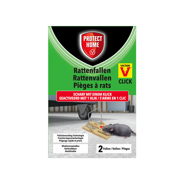 Afbeelding laden in galerijviewer, Protect home producten rattenval plastic 2 stuks
