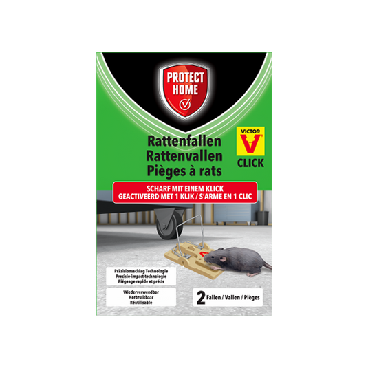 Protect home producten rattenval plastic 2 stuks
