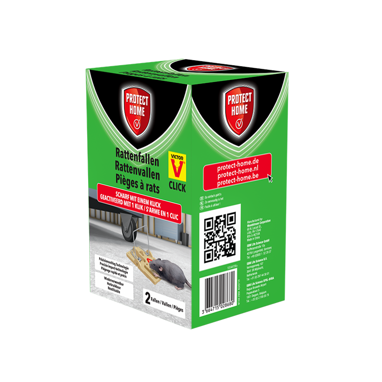 Afbeelding laden in galerijviewer, Protect home producten rattenval plastic 2 stuks

