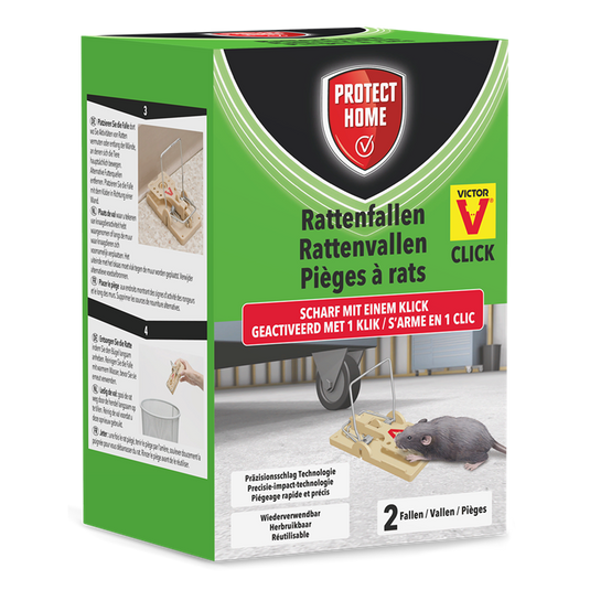 Protect home producten rattenval plastic 2 stuks