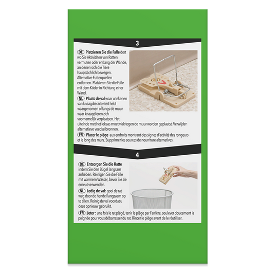 Protect home producten rattenval plastic 2 stuks