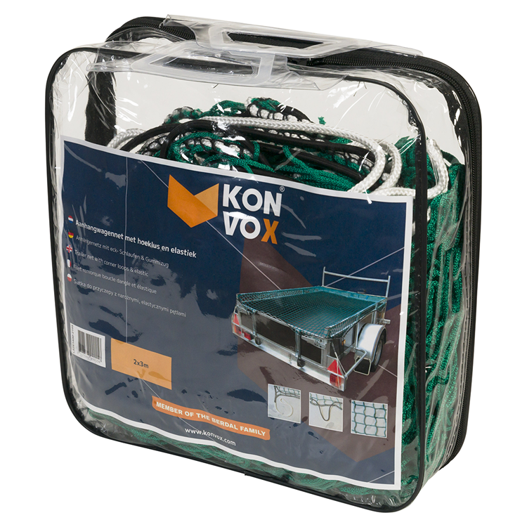 Afbeelding laden in galerijviewer, Konvox 1035250 - aanhangw.net 2x3m | 1 stuks
