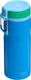Stanley twist flip 2.0 waterfles met draaidop met springveer 0.47l - 10 uur koud - 2 dagen koud met ijs - roestvrijstalen drinkfles - bpa vrij - lekvrij - vaatwasserbestendig - black