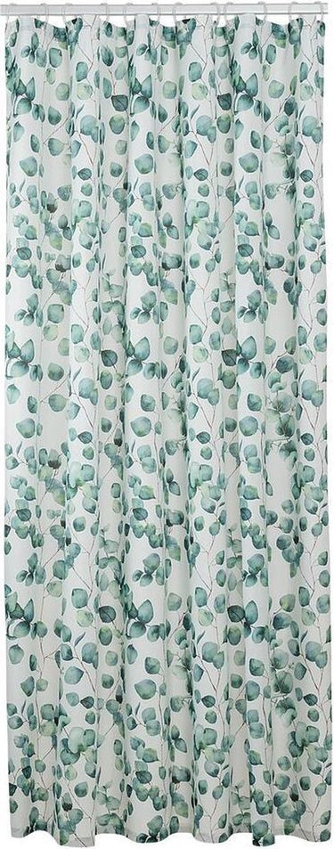 Sealskin ayra douchegordijn 180x200 cm - polyester - groen wit