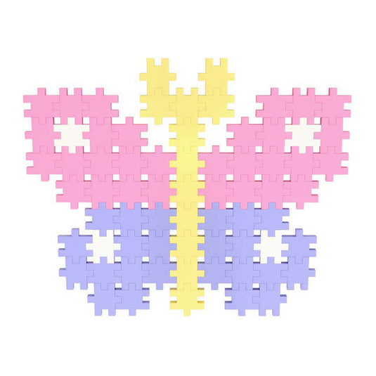 Meli minis pastel bouwblokken, 400dlg.