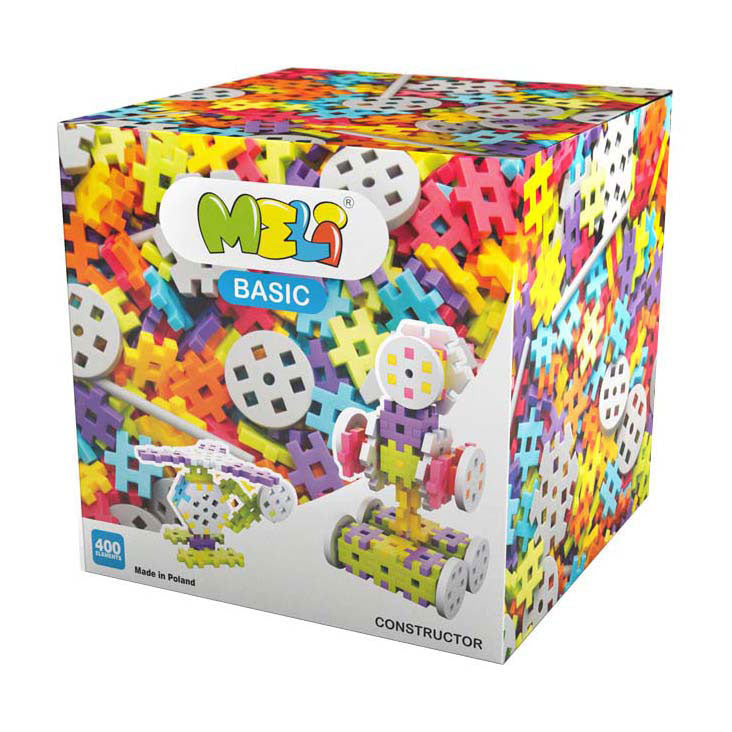 Afbeelding laden in galerijviewer, Meli basic constructieblokken, 400dlg.
