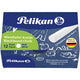 Schoolkrijt pelikan ovaal wit 12 stuks