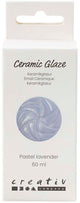 Creativ company keramiek glazuur 984-1101 c dekkend pastel lavender - 60ml