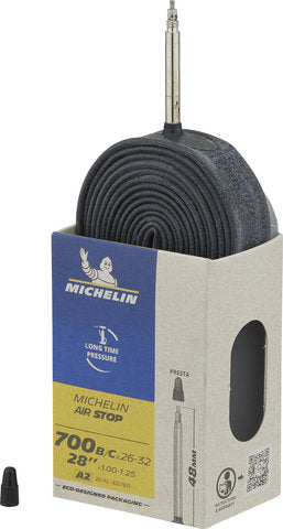 Afbeelding laden in galerijviewer, Michelin a2 airstop inner tube for 28
